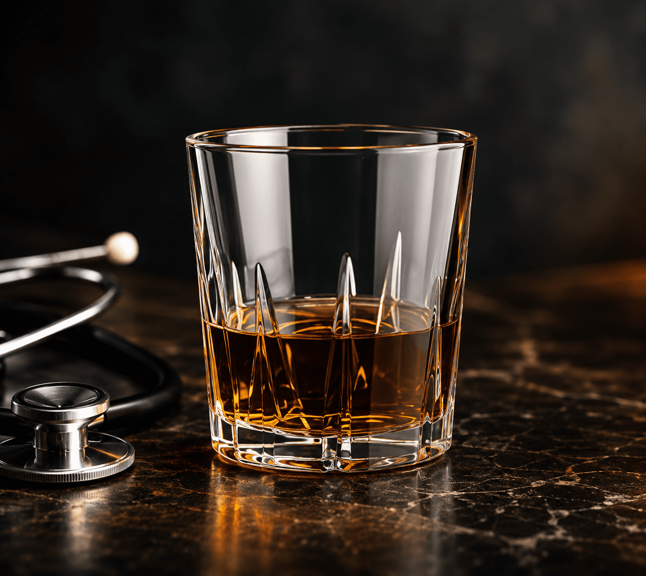 doctor luxury whisky glass