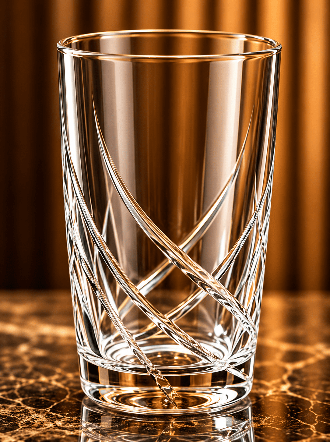 luxury 8 crunch water glass manufacturer