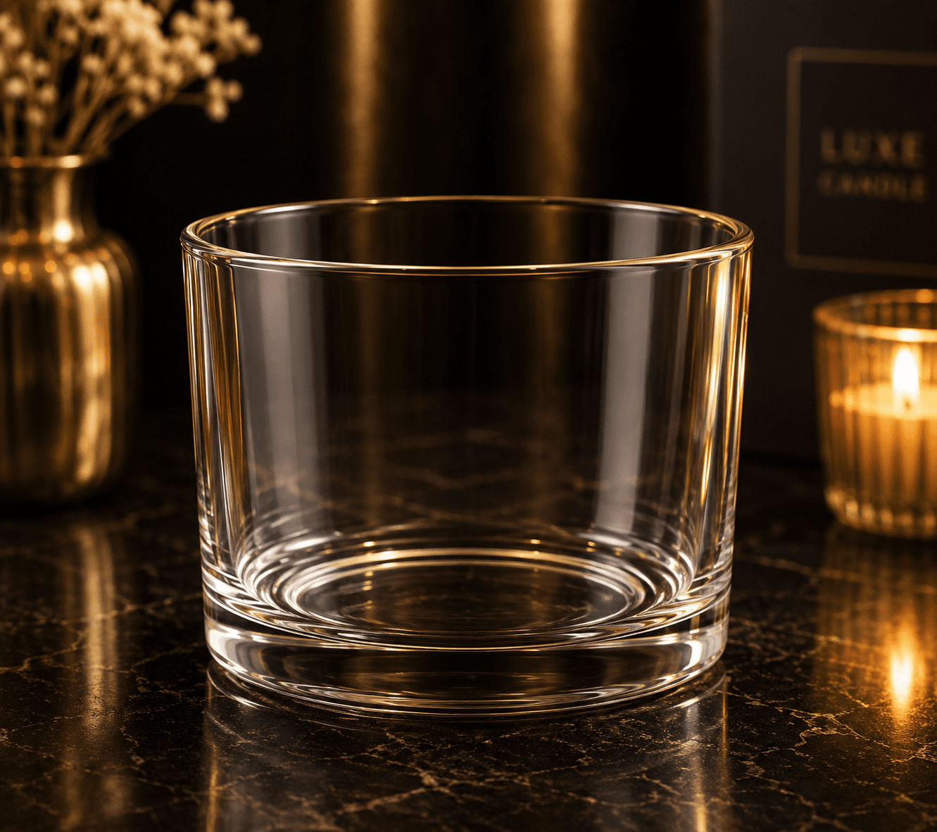luxury 9 oz bowl candle glass manufacturers