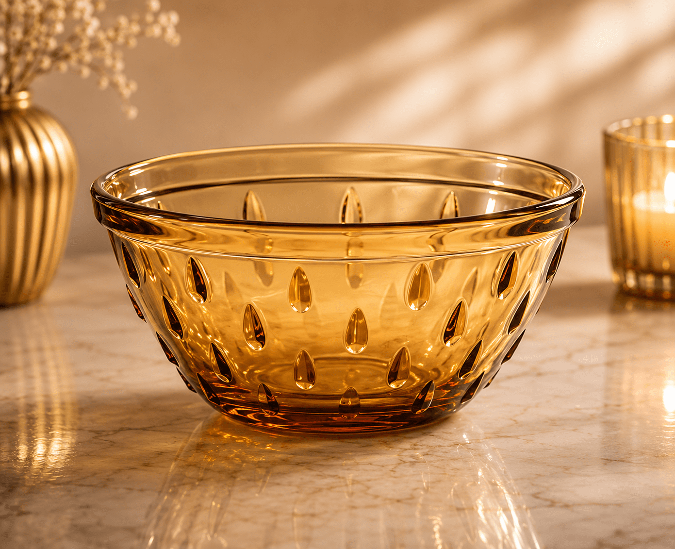 luxury drop glass bowl manufacturer