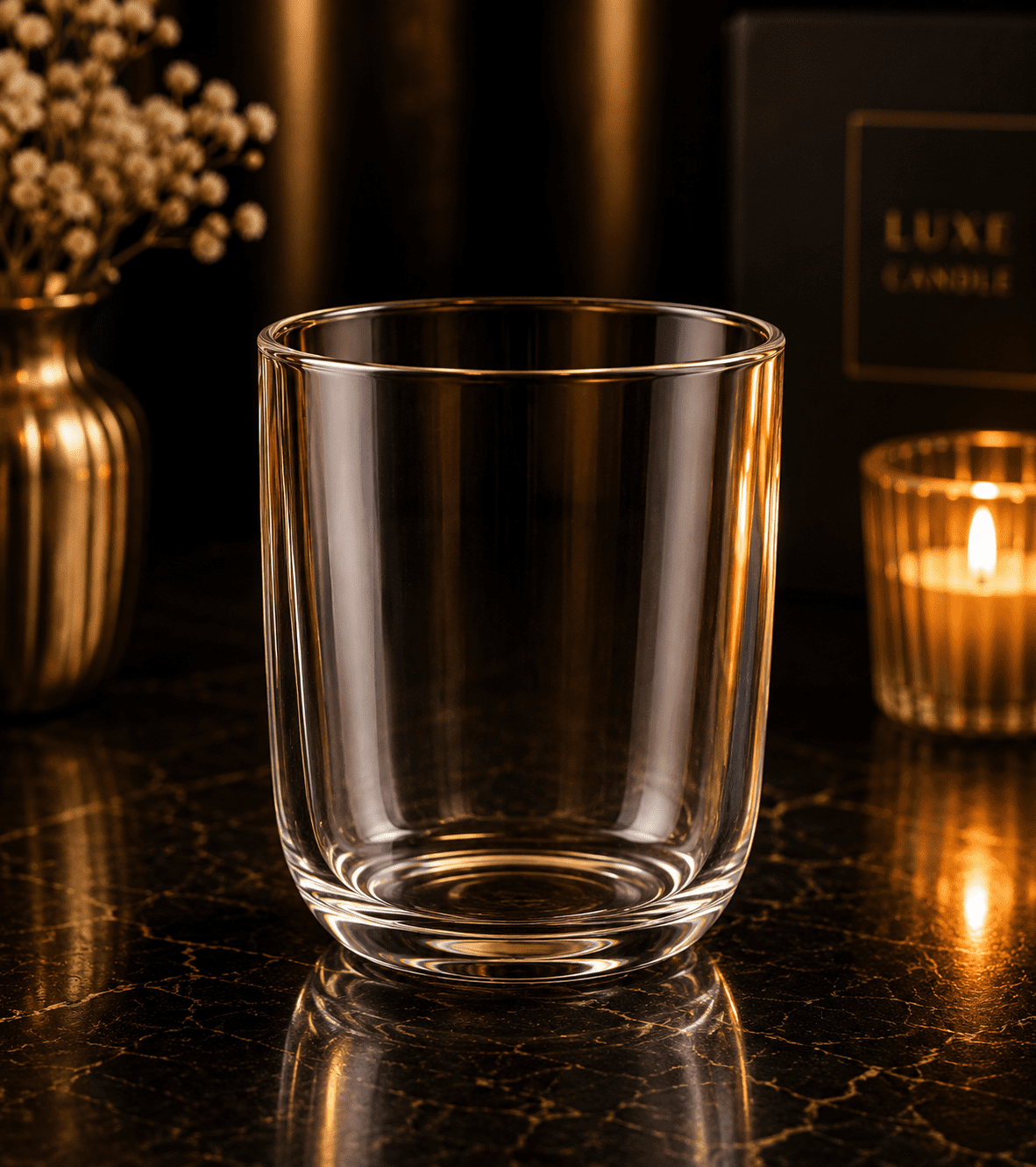 luxury jell mineral round base juice glass manufacturer
